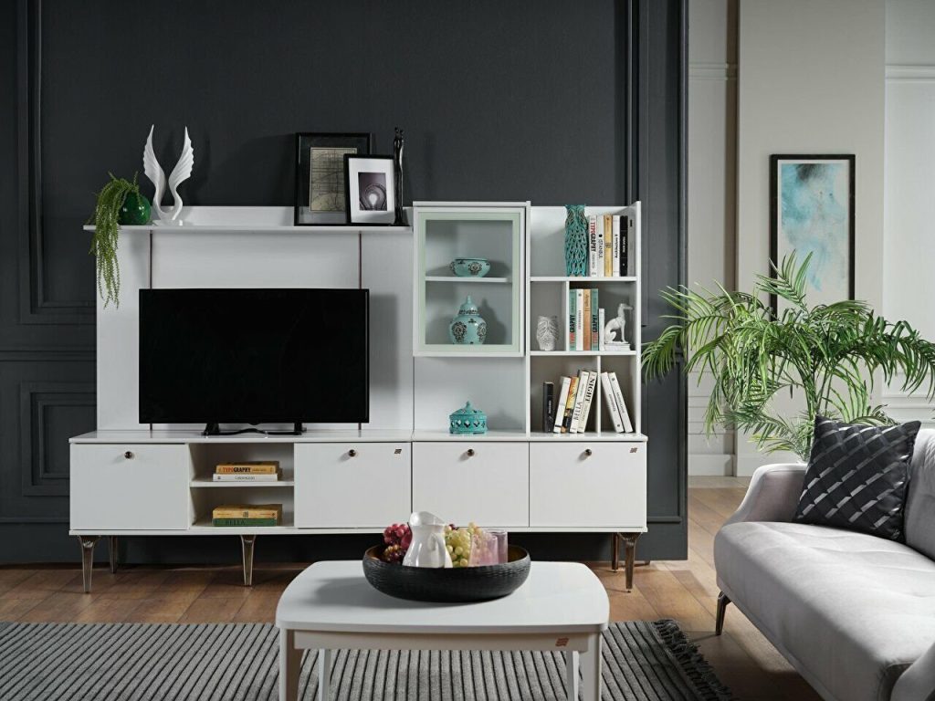 Zümrütevler Marangoz Modern Tv Ünitesi İmalatı ve Montajı